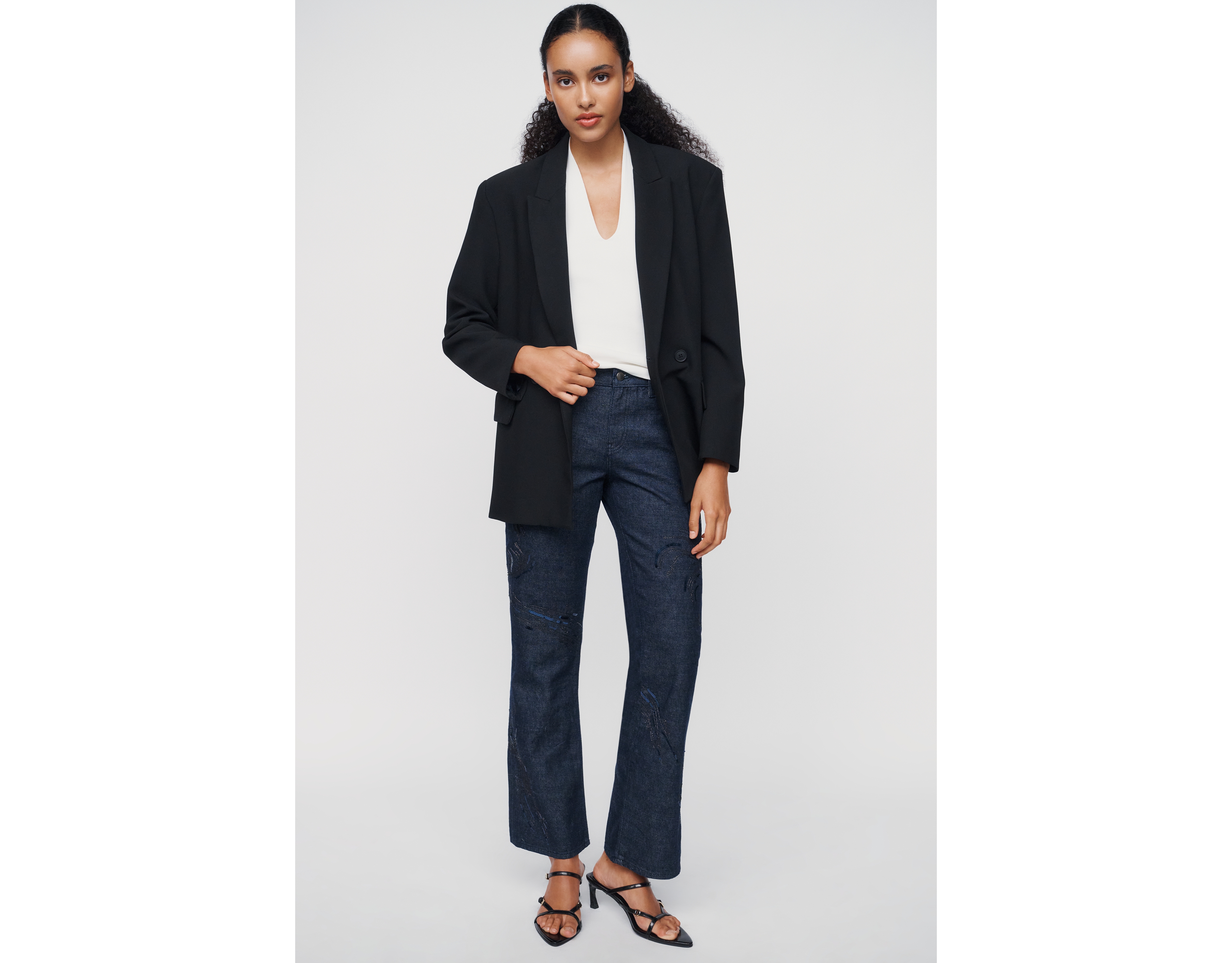AG Low-Rise Bootcut Jeans