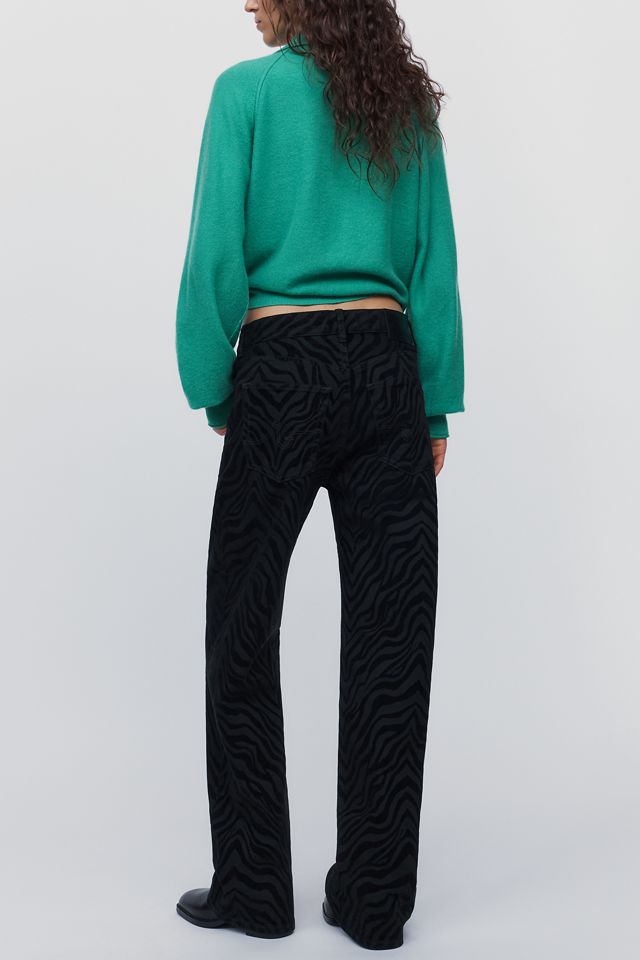 AG Billie High Rise Straight Leg Jeans #4