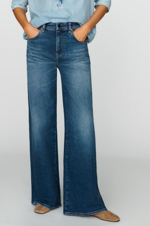 AG Saige Mid-Rise Wide-Leg Jeans #1