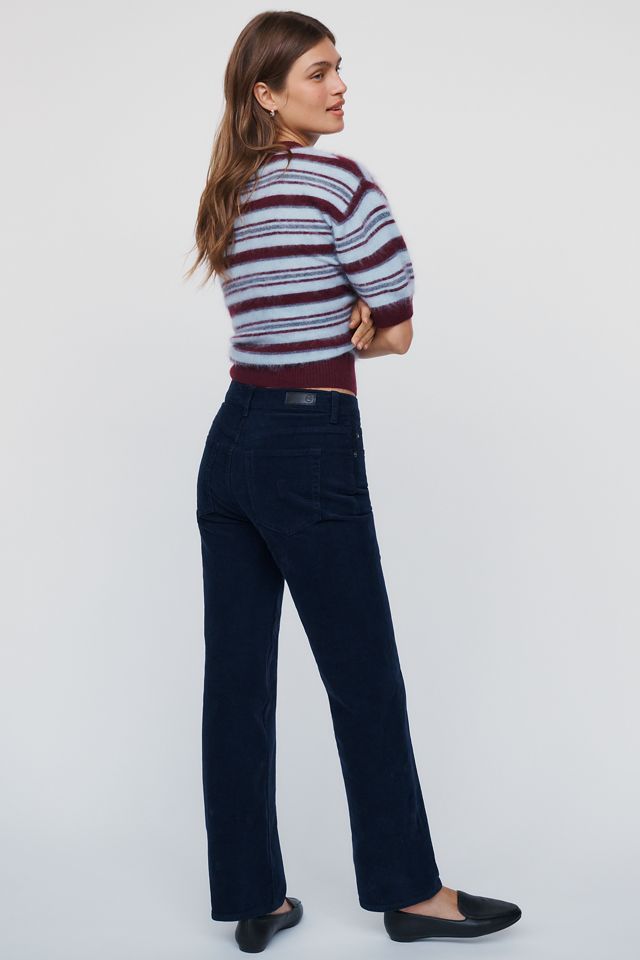 AG Brinley Mid-Rise Straight-Leg Jeans #3