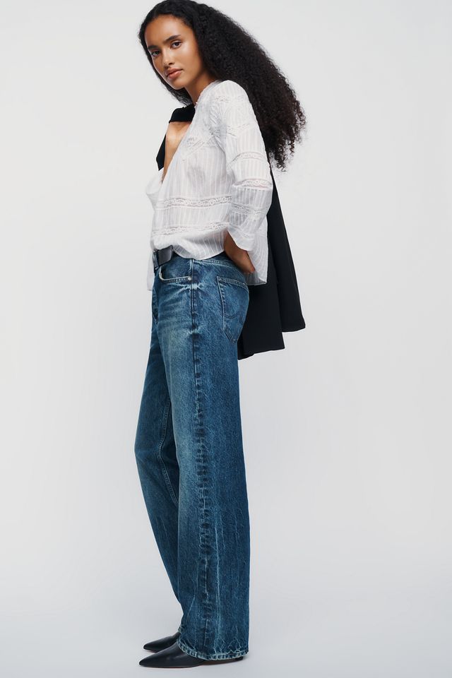 AG Jeans Billie Mid Rise Straight Leg Jeans #1