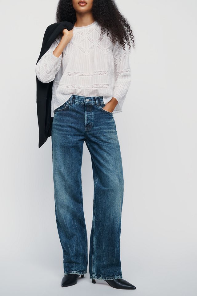 AG Jeans Billie Mid Rise Straight Leg Jeans #3