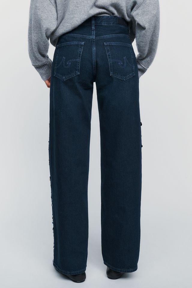 AG Jeans Adria Low Rise Wide Leg Jeans  #3