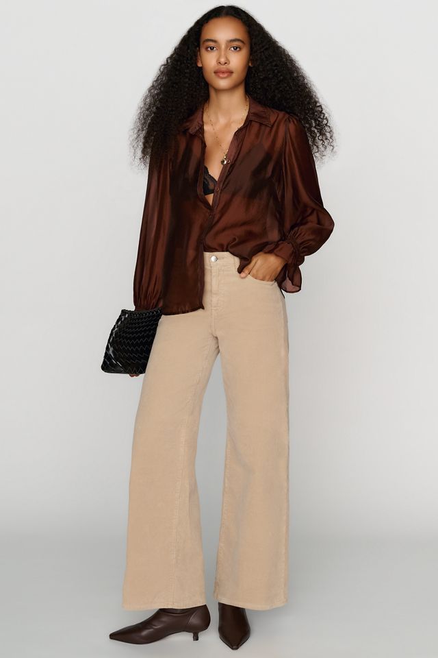 AG Jeans Saige High Rise Wide Leg Jeans #1