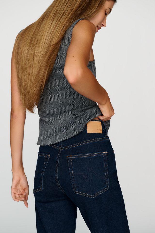AG Brinley Mid Rise Straight Leg Jeans #4