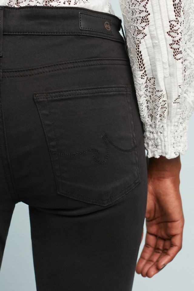 AG The Abbey Sateen Mid-Rise Denim Leggings #3