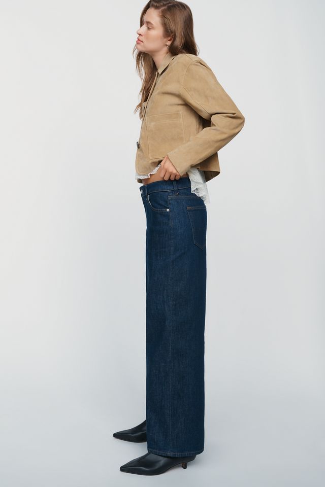AG Jeans Petite Saige Mid Rise Wide Leg Jeans #2