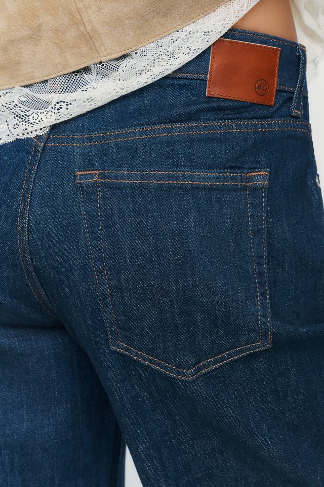 AG Jeans Petite Saige Mid Rise Wide Leg Jeans #4