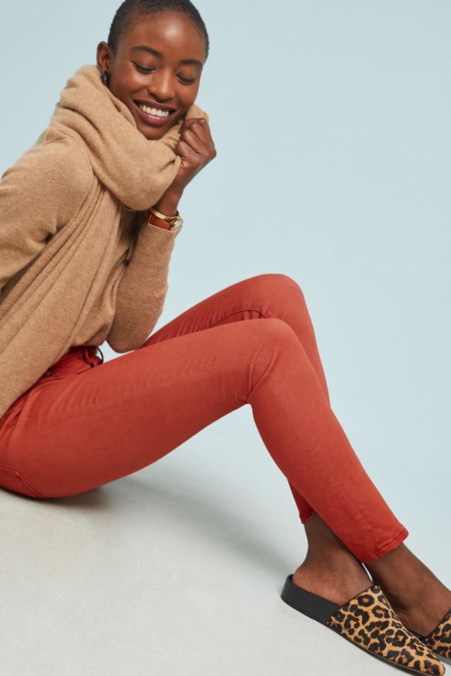AG The Abbey Sateen High-Rise Skinny Ankle Jeans #3