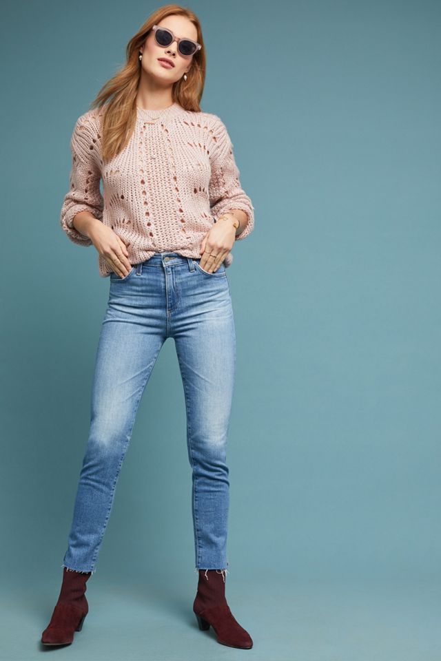 AG The Sophia Ultra High-Rise Skinny Ankle Jeans #1