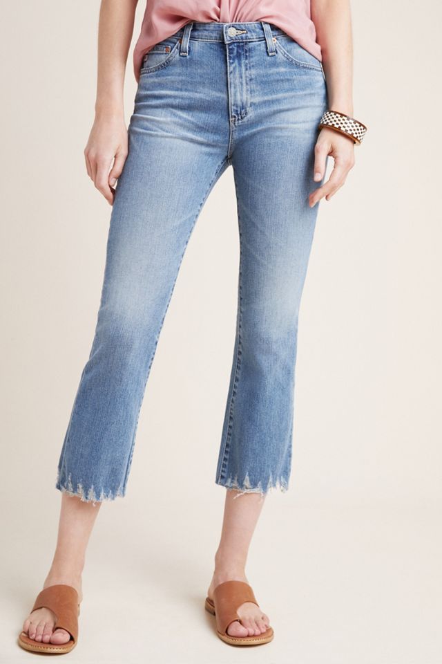 AG The Jodie High-Rise Cropped Flare Jeans #4