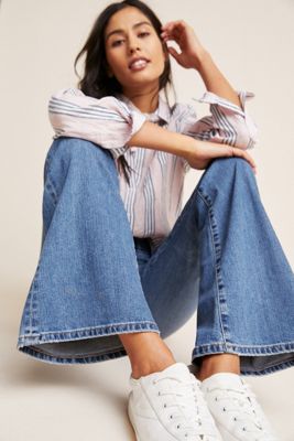 AG The Quinne High-Rise Flare Jeans