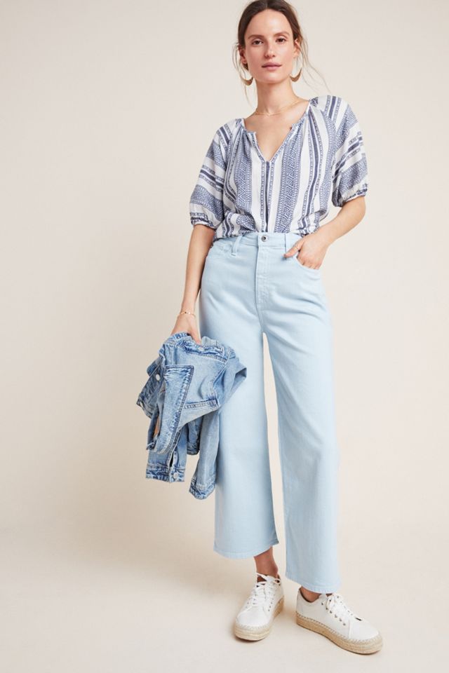 AG The Etta Ultra-High Rise Wide-Leg Jeans #4