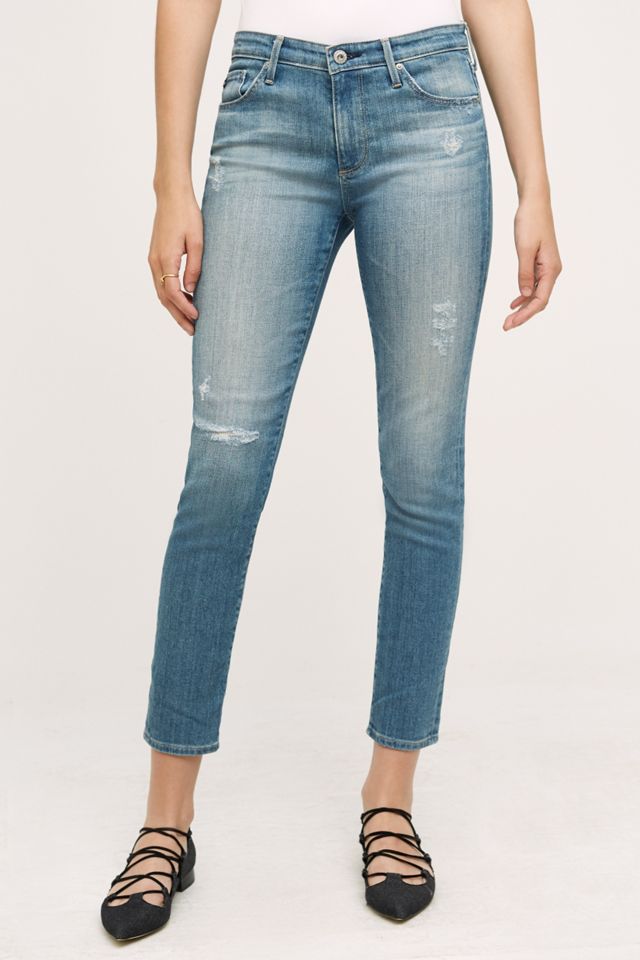 AG Stevie Mid-Rise Ankle Jeans #1