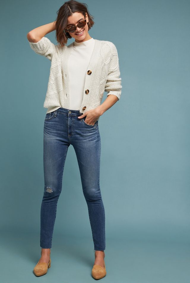 AG The Farrah High Rise Skinny Jeans