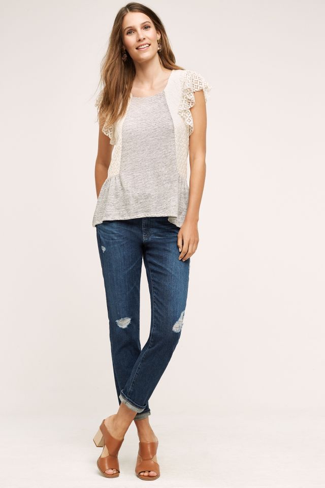 AG Beau High Rise Slouchy Skinny Jeans Anthropologie