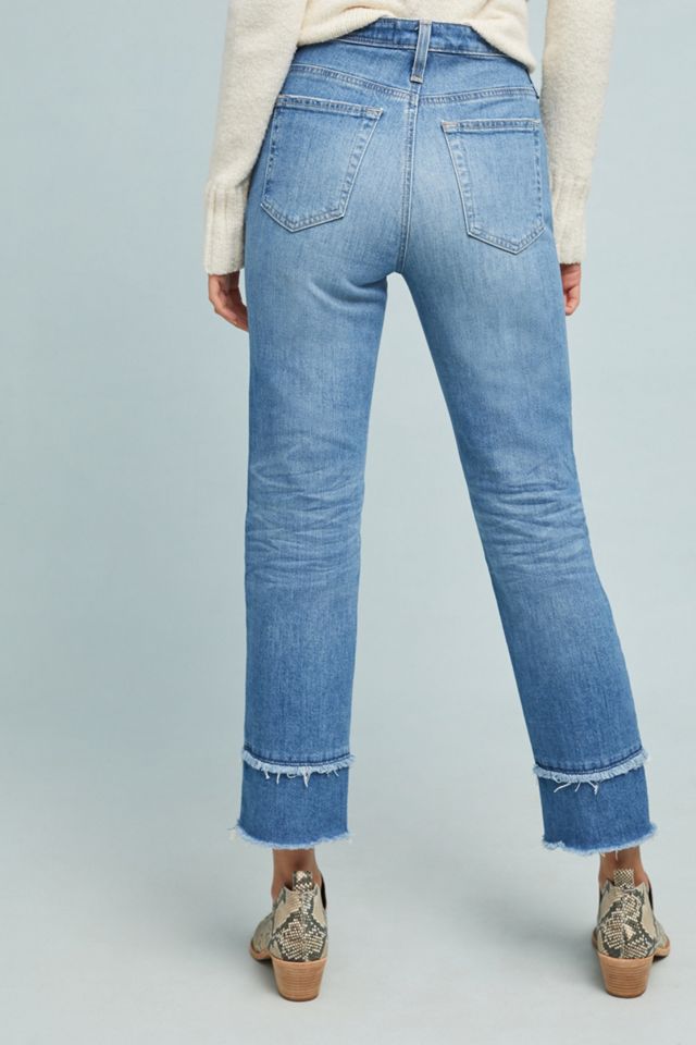 AG The Isabelle High-Rise Straight Cropped Jeans #1