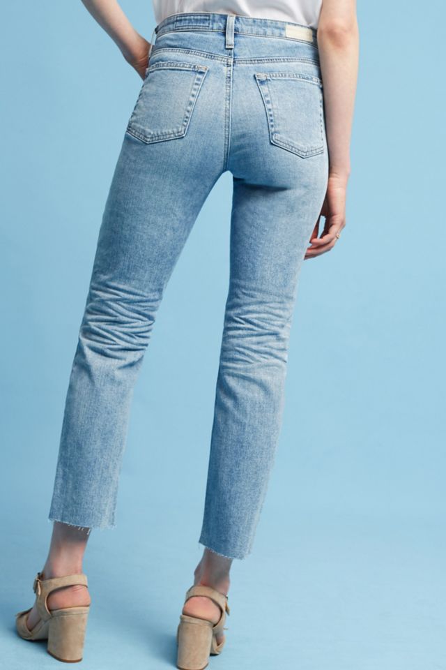 AG The Isabelle High-Rise Straight Cropped Jeans #4