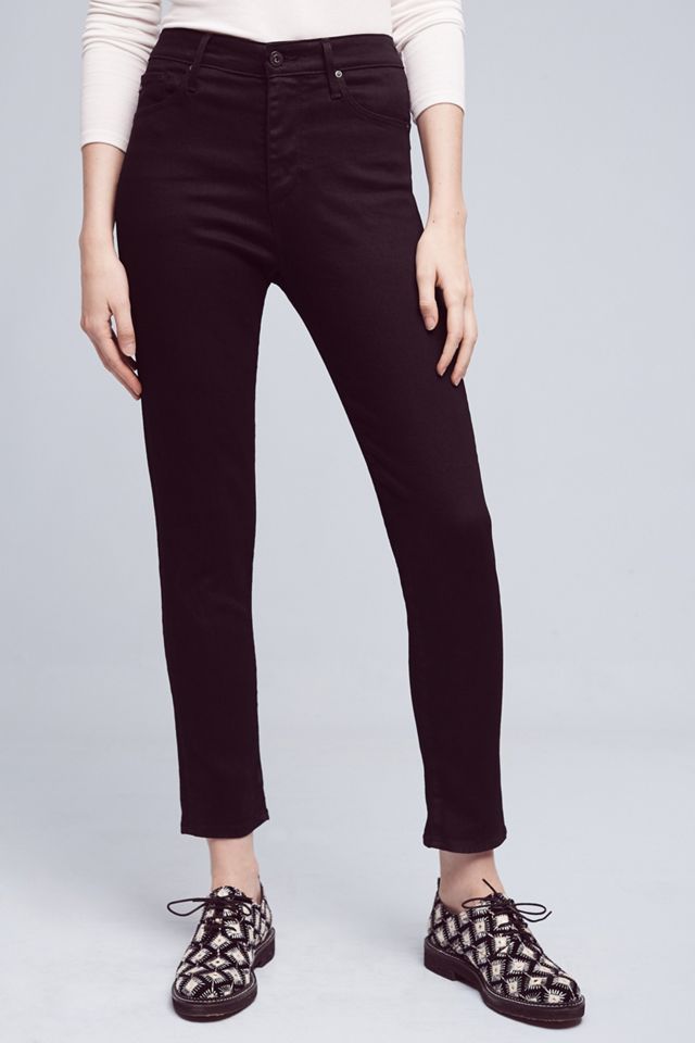 AG Stevie High-Rise Ankle Jeans #1