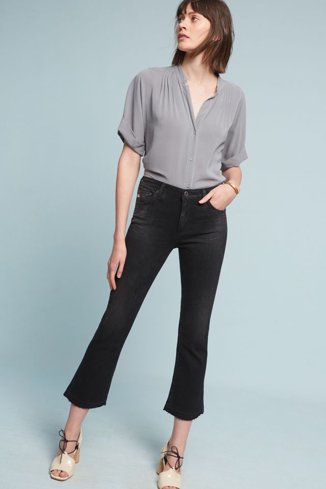 AG The Jodi High-Rise Cropped Flare Jeans #1