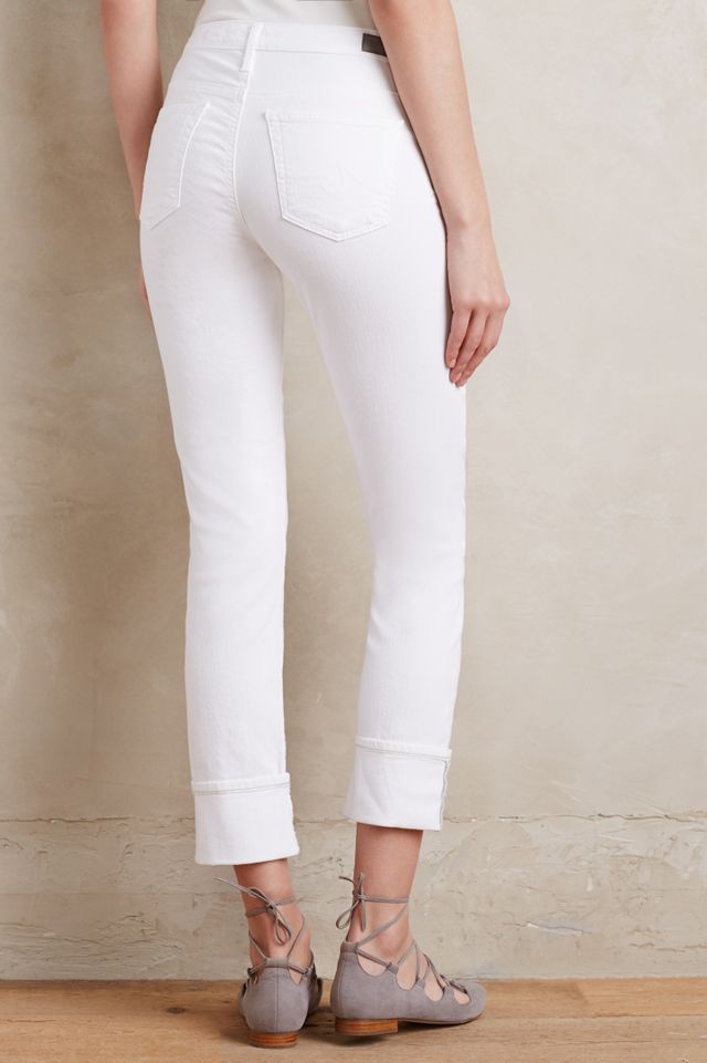 AG Stevie Low-Rise Cuff Jeans #2