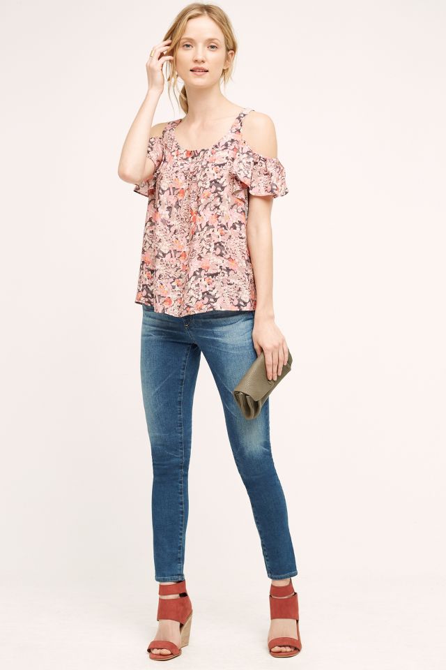 AG Middi Mid-Rise Ankle Jeans | Anthropologie