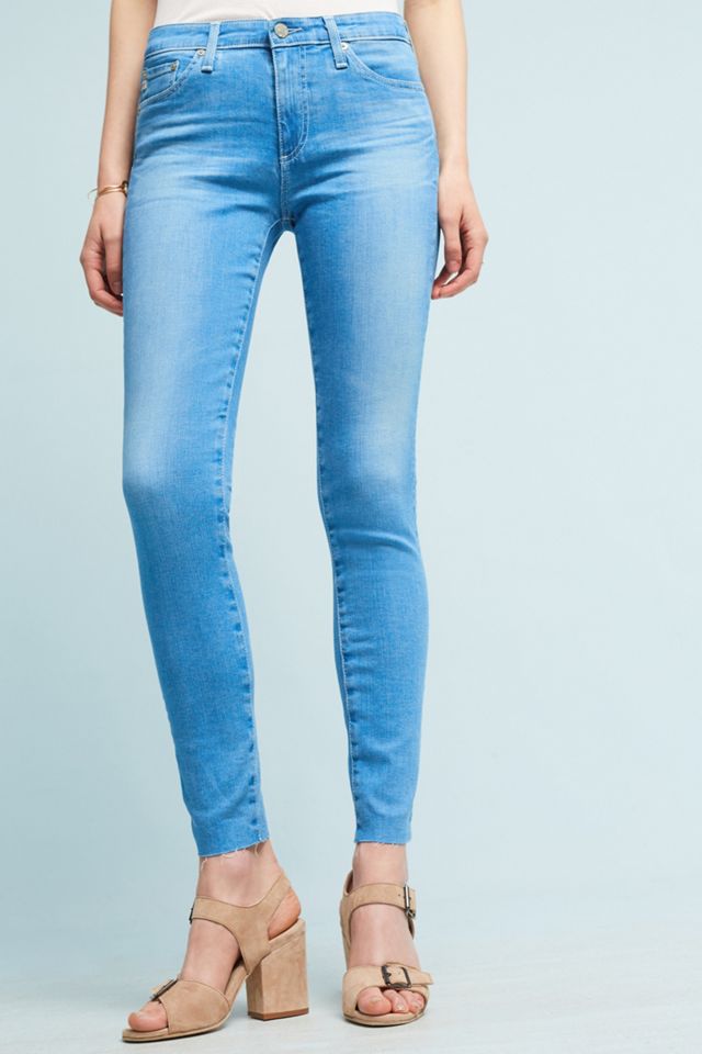 AG The Middi Mid-Rise Skinny Ankle Jeans #1