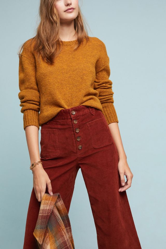Frye Ilana Ultra High-Rise Corduroy Wide-Leg Jeans #2