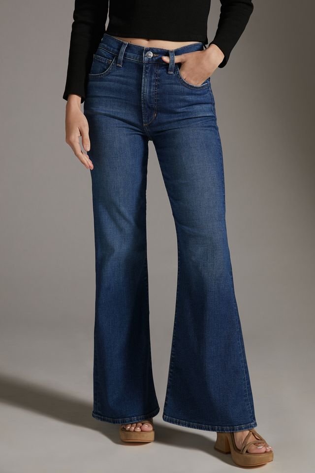 Joe's Jeans Petite The Molly Athena High-Rise Flare Jeans #1