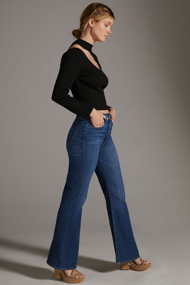 Joe's Jeans Petite The Molly Athena High-Rise Flare Jeans #2