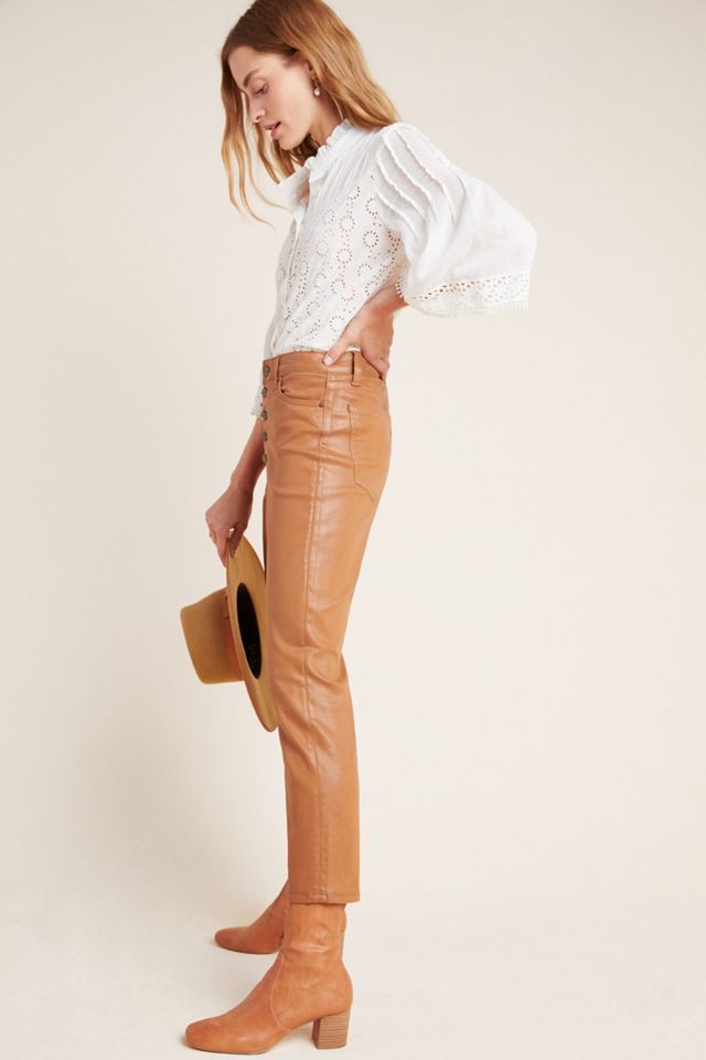 Joe's The Callie High-Rise Faux Leather Pants #4