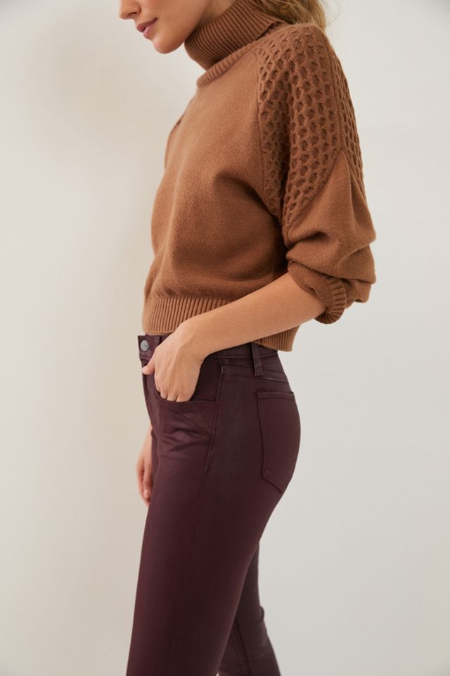 Joe's The Charlie High-Rise Coated Skinny Jeans #2