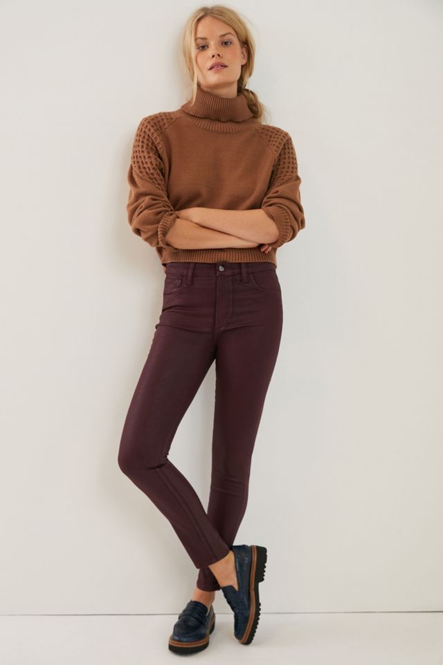 Joe's The Charlie High-Rise Coated Skinny Jeans #3