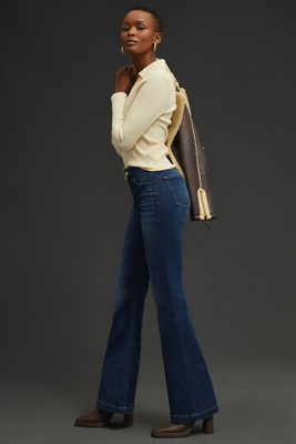 Joe's Jeans Joes Jeans The Molly High Rise Flare Leg Jeans In Overflow In Blue