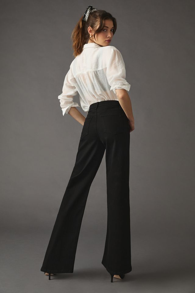 Joe's Jeans Petite Mia High-Rise Wide-Leg Jeans #4