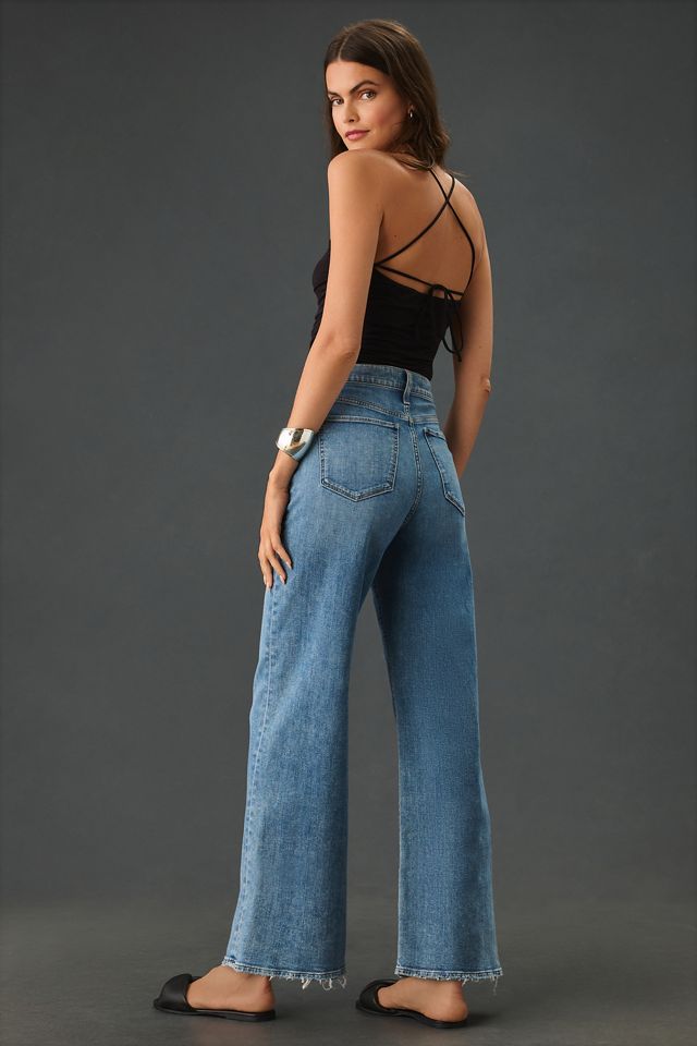 Joe's Jeans The Mia High-Rise Wide-Leg Razor Hem Jeans #2
