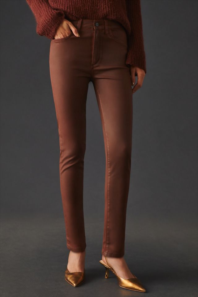 Joe's Jeans The Charlie High-Rise Coated Skinny Jeans