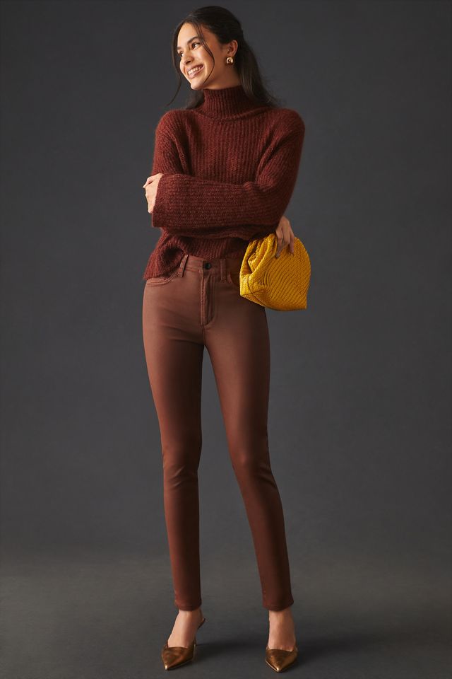 Joe's Jeans The Charlie High-Rise Coated Skinny Jeans