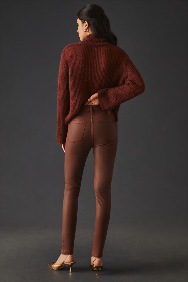 Joe's Jeans The Charlie High-Rise Coated Skinny Jeans