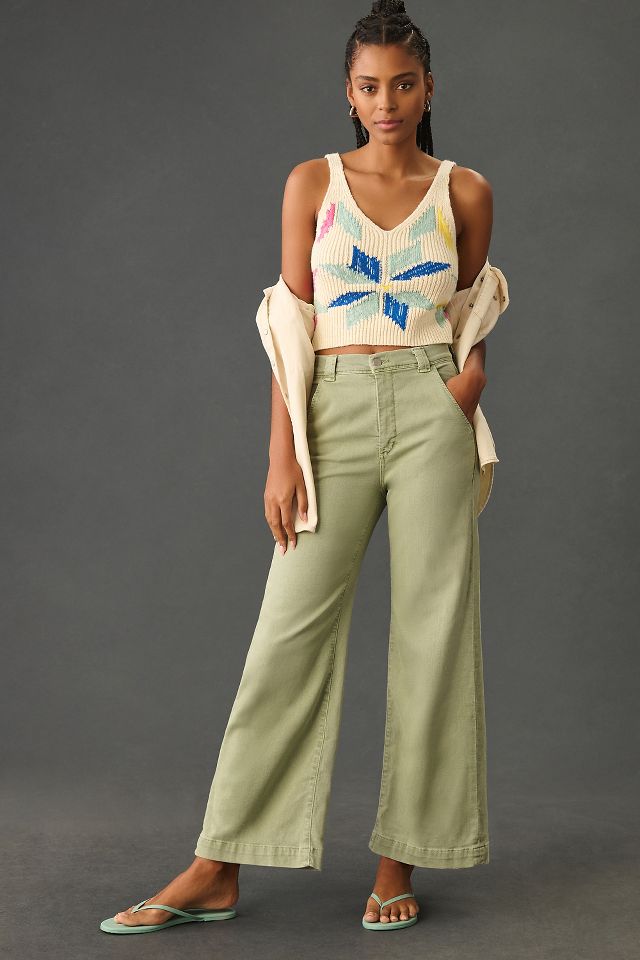 Anthropologie store green pants