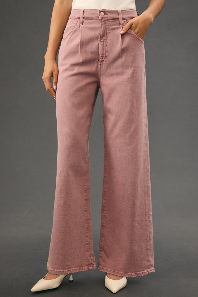 Joe's Jeans The Pleated High-Rise Wide-Leg Jeans #1