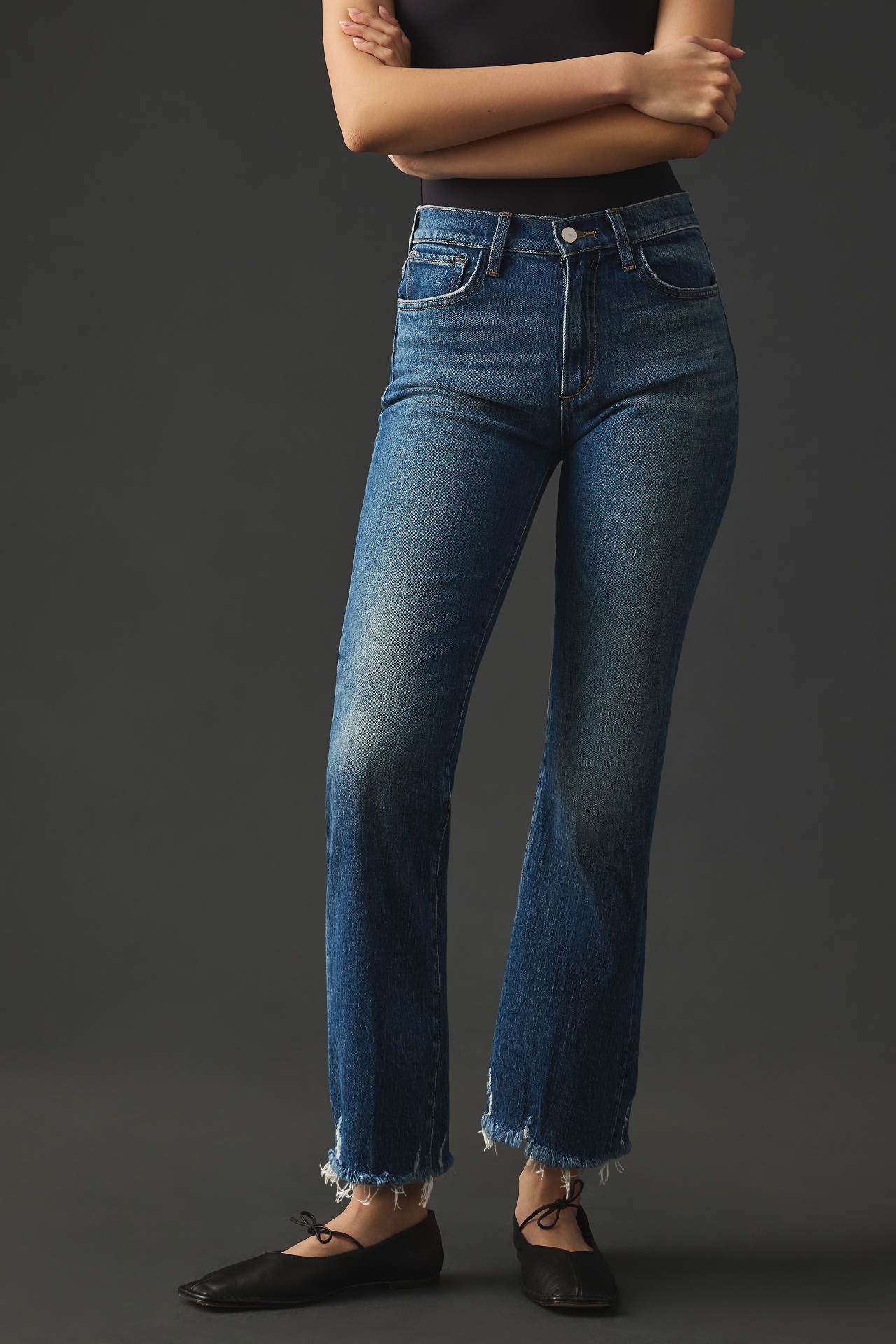 Joe's Jeans Callie Crop Raw Hem