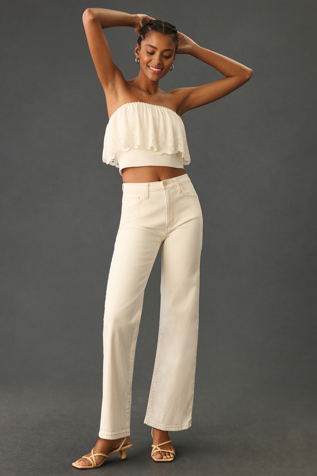 Joe's Jeans Blake High-Rise Wide-Leg