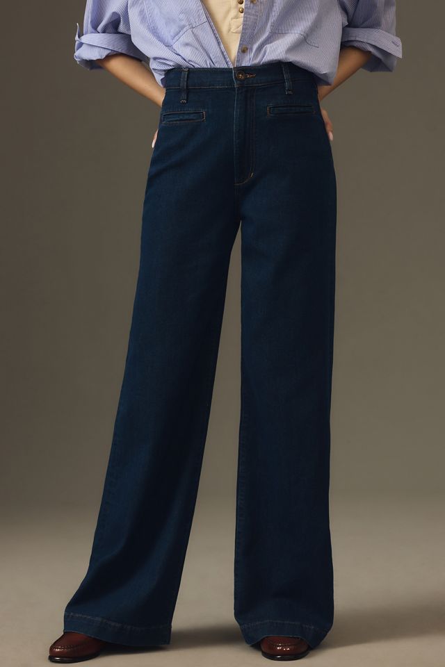 Joe's Jeans Kate High-Rise Wide-Leg Jeans #1