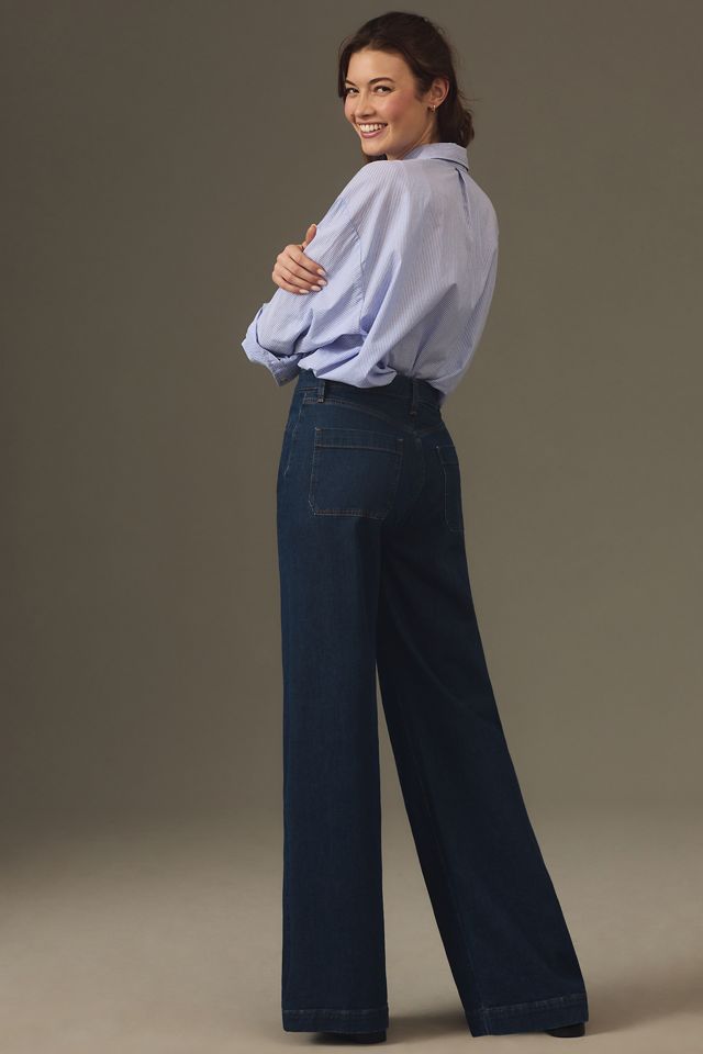 Joe's Jeans Kate High-Rise Wide-Leg Jeans #2