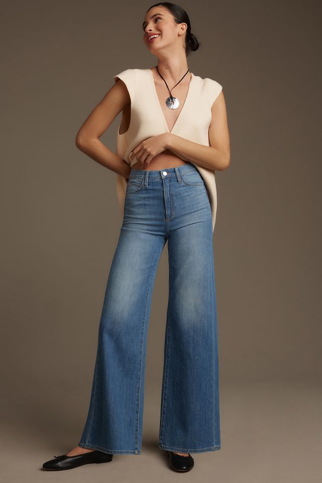 Joe's Jeans Petite Mia High-Rise Wide-Leg Jeans