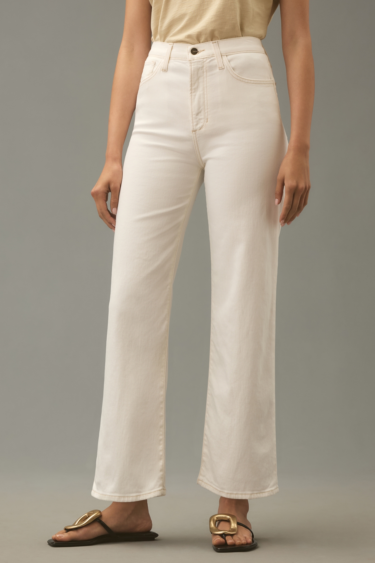 Joe's Jeans Blake High-Rise Crop Wide-Leg