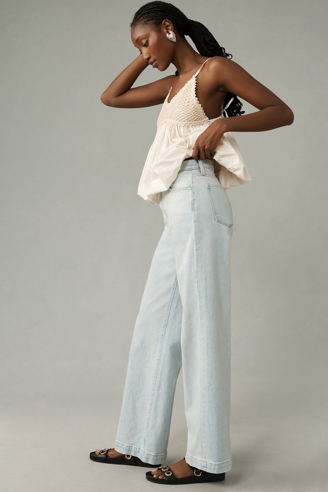 Joe's Jeans Mia High-Rise Wide-Leg Jeans #3