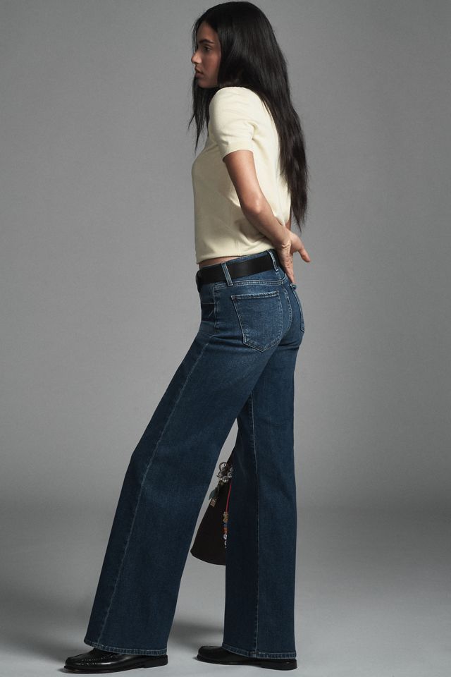 Joe's Jeans Lou Lou Low-Rise Wide Leg Jeans #4