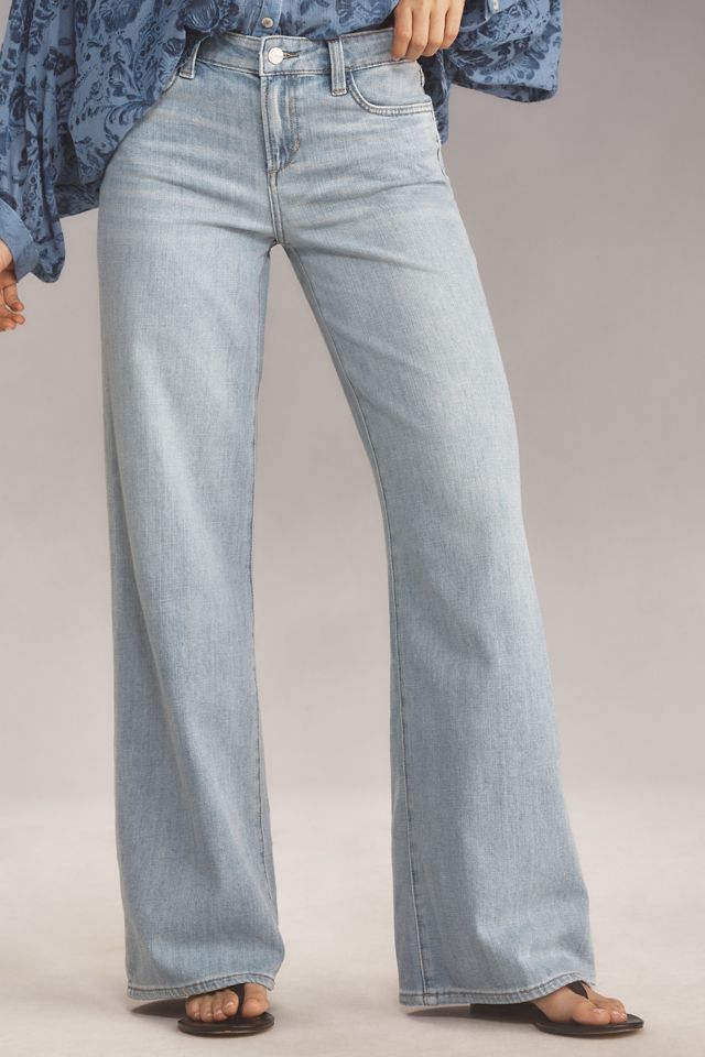 Joe's Jeans The Lou Lou Low-Rise Wide-Leg Jeans #1